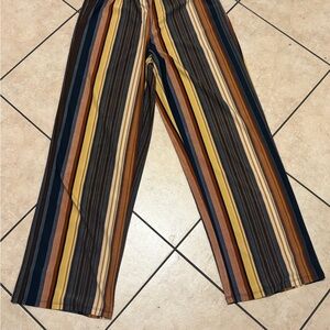 Melissa Paige Petite Boho Stripe Wide-Leg Pants – PS